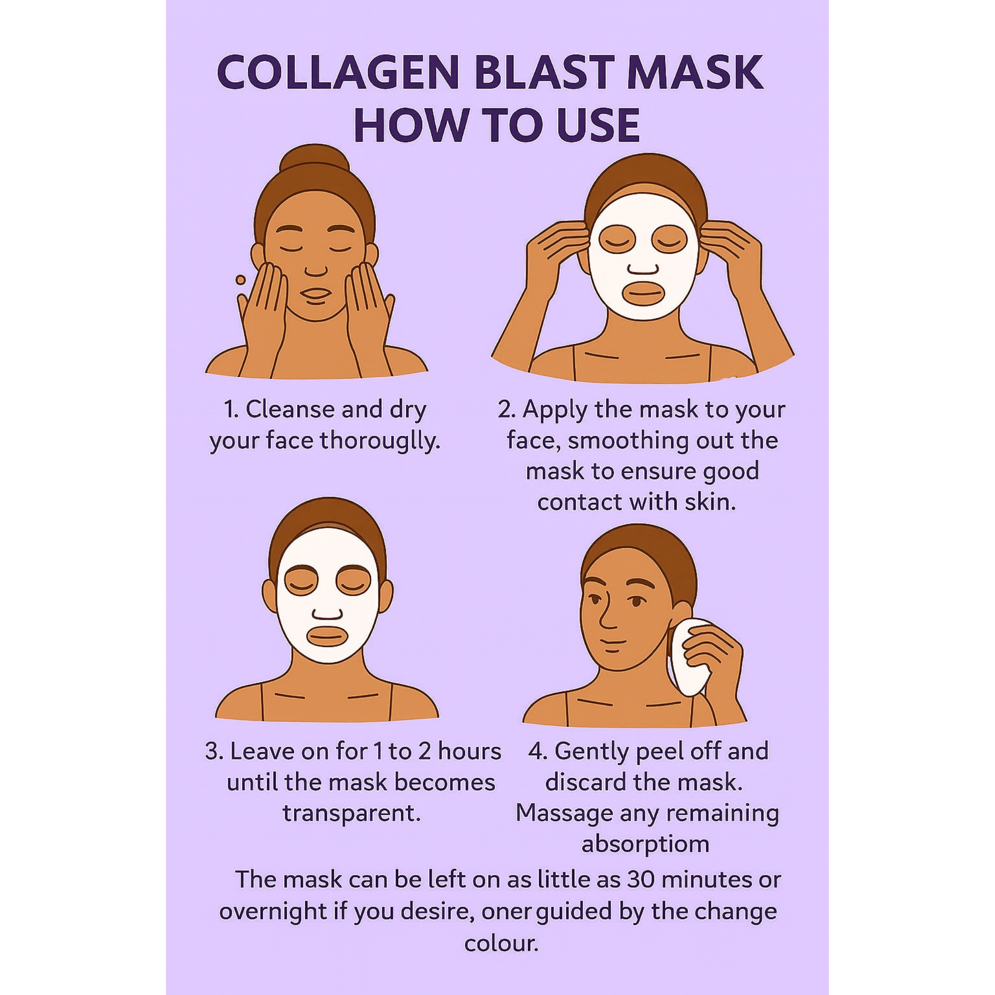 All In One Korean Colour-Changing Glass Mask